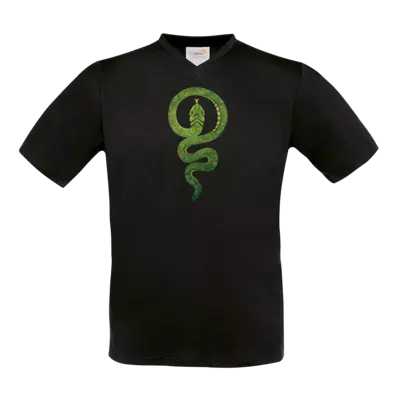 Motiv: T-Shirt V-Neck FAIR WEAR - Götter - Hesinde - Symbol - bestimme auf Wunsch Details wie Produkt, Grösse, Farbe und Position selbst ! Motiv: T-Shirt V-Neck FAIR WEAR - Götter - Hesinde - Symbol