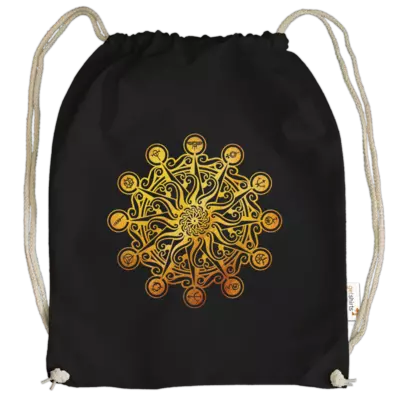 Motiv: Cotton Gymsac - Götter - Bund des wahren Glaubens -Symbol - bestimme auf Wunsch Details wie Produkt, Grösse, Farbe und Position selbst ! Motiv: Cotton Gymsac - Götter - Bund des wahren Glaubens -Symbol