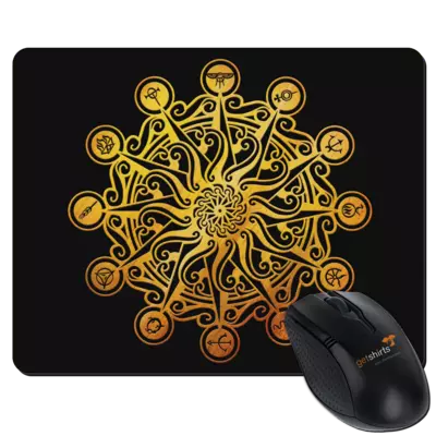 Motiv: Mousepad Textil - Götter - Bund des wahren Glaubens -Symbol - bestimme auf Wunsch Details wie Produkt, Grösse, Farbe und Position selbst ! Motiv: Mousepad Textil - Götter - Bund des wahren Glaubens -Symbol