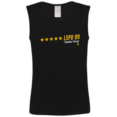 Motiv: Athletic Vest FAIR WEAR - Walter Weiss - LSPD 99 - bestimme auf Wunsch Details wie Produkt, Grösse, Farbe und Position selbst ! Motiv: Athletic Vest FAIR WEAR - Walter Weiss - LSPD 99