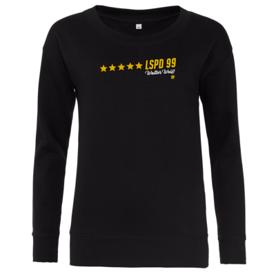 Motiv: Girlie Sweatshirt - Walter Weiss - LSPD 99 - bestimme auf Wunsch Details wie Produkt, Grösse, Farbe und Position selbst ! Motiv: Girlie Sweatshirt - Walter Weiss - LSPD 99