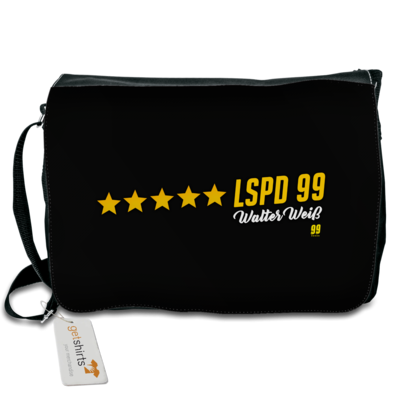 Motiv: Schultertasche - Walter Weiss - LSPD 99 - bestimme auf Wunsch Details wie Produkt, Grösse, Farbe und Position selbst ! Motiv: Schultertasche - Walter Weiss - LSPD 99