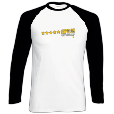 Motiv: Longsleeve Baseball T - Walter Weiss - LSPD 99 - bestimme auf Wunsch Details wie Produkt, Grösse, Farbe und Position selbst ! Motiv: Longsleeve Baseball T - Walter Weiss - LSPD 99