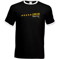 Motiv: T-Shirt Ringer - Walter Weiss - LSPD 99 - bestimme auf Wunsch Details wie Produkt, Grösse, Farbe und Position selbst ! Motiv: T-Shirt Ringer - Walter Weiss - LSPD 99