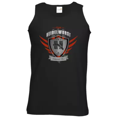 Motiv: Athletic Vest - Team Heidelwurst - bestimme auf Wunsch Details wie Produkt, Grösse, Farbe und Position selbst ! Motiv: Athletic Vest - Team Heidelwurst