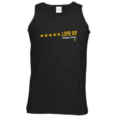 Motiv: Athletic Vest - Walter Weiss - LSPD 99 - bestimme auf Wunsch Details wie Produkt, Grösse, Farbe und Position selbst ! Motiv: Athletic Vest - Walter Weiss - LSPD 99