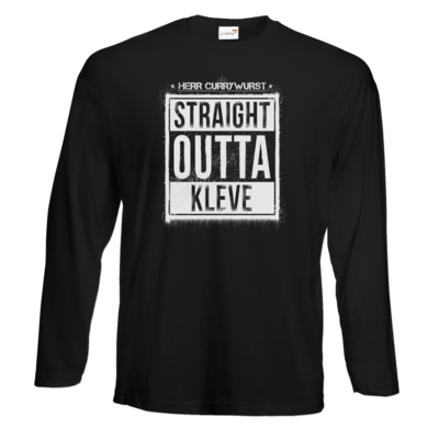 Motiv: Exact 190 Longsleeve FAIR WEAR - Curry - Straight Outta Kleve - bestimme auf Wunsch Details wie Produkt, Grösse, Farbe und Position selbst ! Motiv: Exact 190 Longsleeve FAIR WEAR - Curry - Straight Outta Kleve