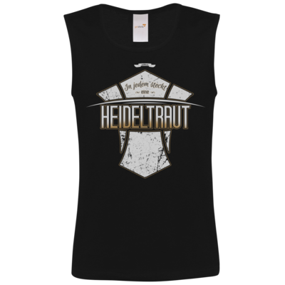 Motiv: Athletic Vest FAIR WEAR - Heidelwurst Merch - Heideltraut - Slogan - bestimme auf Wunsch Details wie Produkt, Grösse, Farbe und Position selbst ! Motiv: Athletic Vest FAIR WEAR - Heidelwurst Merch - Heideltraut - Slogan