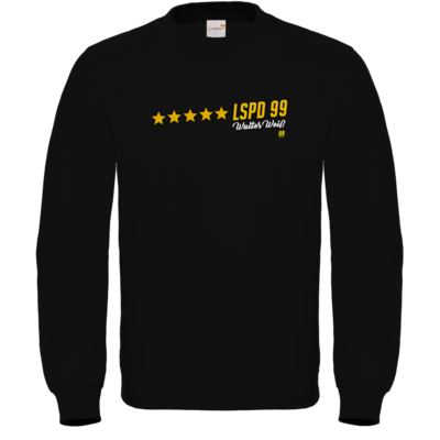 Motiv: Sweatshirt FAIR WEAR - Walter Weiss - LSPD 99 - bestimme auf Wunsch Details wie Produkt, Grösse, Farbe und Position selbst ! Motiv: Sweatshirt FAIR WEAR - Walter Weiss - LSPD 99