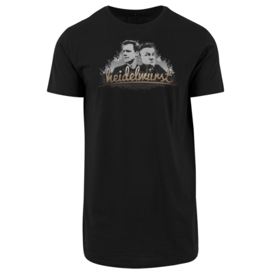 Motiv: Shaped Long Tee - Heidelwurst - bestimme auf Wunsch Details wie Produkt, Grösse, Farbe und Position selbst ! Motiv: Shaped Long Tee - Heidelwurst