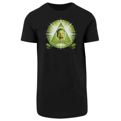 Motiv: Shaped Long Tee - Illumicurry - bestimme auf Wunsch Details wie Produkt, Grösse, Farbe und Position selbst ! Motiv: Shaped Long Tee - Illumicurry
