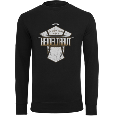 Motiv: Light Crew Sweatshirt - Heidelwurst Merch - Heideltraut - Slogan - bestimme auf Wunsch Details wie Produkt, Grösse, Farbe und Position selbst ! Motiv: Light Crew Sweatshirt - Heidelwurst Merch - Heideltraut - Slogan
