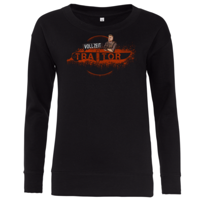 Motiv: Girlie Sweatshirt - Heidelwurst Merch - Curry - Vollzeit Traitor - bestimme auf Wunsch Details wie Produkt, Grösse, Farbe und Position selbst ! Motiv: Girlie Sweatshirt - Heidelwurst Merch - Curry - Vollzeit Traitor