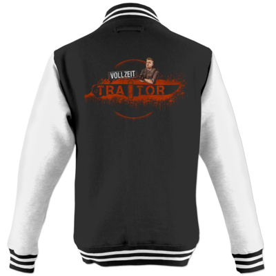 Motiv: College Jacke - Heidelwurst Merch - Curry - Vollzeit Traitor - bestimme auf Wunsch Details wie Produkt, Grösse, Farbe und Position selbst ! Motiv: College Jacke - Heidelwurst Merch - Curry - Vollzeit Traitor