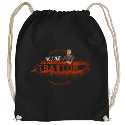 Motiv: Cotton Gymsac - Heidelwurst Merch - Curry - Vollzeit Traitor - bestimme auf Wunsch Details wie Produkt, Grösse, Farbe und Position selbst ! Motiv: Cotton Gymsac - Heidelwurst Merch - Curry - Vollzeit Traitor