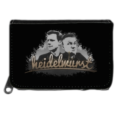 Motiv: Geldboerse - Heidelwurst - bestimme auf Wunsch Details wie Produkt, Grösse, Farbe und Position selbst ! Motiv: Geldboerse - Heidelwurst