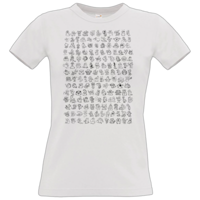 Motiv: T-Shirt Damen Premium FAIR WEAR - Submonster - bestimme auf Wunsch Details wie Produkt, Grösse, Farbe und Position selbst ! Motiv: T-Shirt Damen Premium FAIR WEAR - Submonster