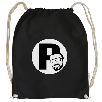 Motiv: Cotton Gymsac - DerPeci - Logo - bestimme auf Wunsch Details wie Produkt, Grösse, Farbe und Position selbst ! Motiv: Cotton Gymsac - DerPeci - Logo