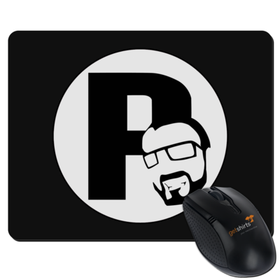 Motiv: Mousepad Textil - DerPeci - Logo - bestimme auf Wunsch Details wie Produkt, Grösse, Farbe und Position selbst ! Motiv: Mousepad Textil - DerPeci - Logo