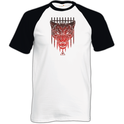 Motiv: TShirt Baseball - Götter - Kor - Symbol - bestimme auf Wunsch Details wie Produkt, Grösse, Farbe und Position selbst ! Motiv: TShirt Baseball - Götter - Kor - Symbol