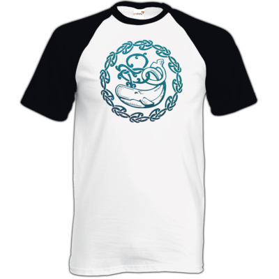 Motiv: TShirt Baseball - Götter - Swafnir - Symbol - bestimme auf Wunsch Details wie Produkt, Grösse, Farbe und Position selbst ! Motiv: TShirt Baseball - Götter - Swafnir - Symbol