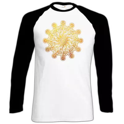 Motiv: Longsleeve Baseball T - Götter - Bund des wahren Glaubens -Symbol - bestimme auf Wunsch Details wie Produkt, Grösse, Farbe und Position selbst ! Motiv: Longsleeve Baseball T - Götter - Bund des wahren Glaubens -Symbol