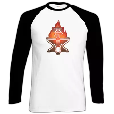 Motiv: Longsleeve Baseball T - Götter - Ingerimm - Symbol - bestimme auf Wunsch Details wie Produkt, Grösse, Farbe und Position selbst ! Motiv: Longsleeve Baseball T - Götter - Ingerimm - Symbol