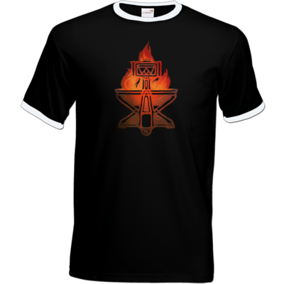 Motiv: T-Shirt Ringer - Götter - Ingerimm - Symbol - bestimme auf Wunsch Details wie Produkt, Grösse, Farbe und Position selbst ! Motiv: T-Shirt Ringer - Götter - Ingerimm - Symbol