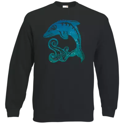 Motiv: Sweatshirt Classic - Götter - Efferd - Symbol - bestimme auf Wunsch Details wie Produkt, Grösse, Farbe und Position selbst ! Motiv: Sweatshirt Classic - Götter - Efferd - Symbol