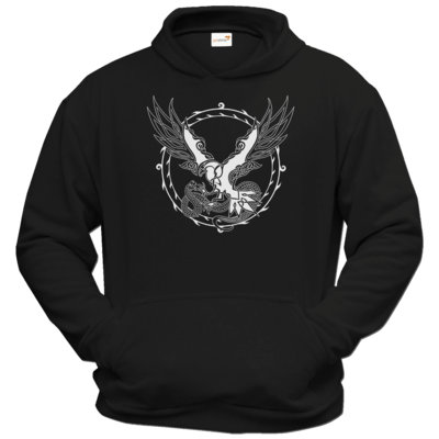 Motiv: Hoodie Classic - Phileasson - Walknoten uni - bestimme auf Wunsch Details wie Produkt, Grösse, Farbe und Position selbst ! Motiv: Hoodie Classic - Phileasson - Walknoten uni