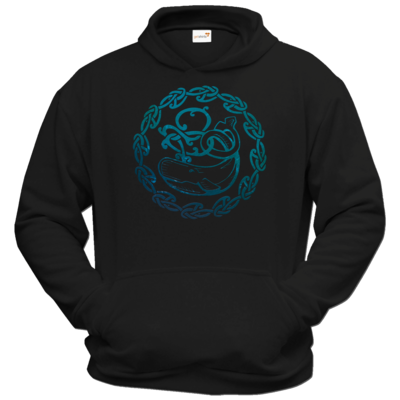 Motiv: Hoodie Classic - Götter - Swafnir - Symbol - bestimme auf Wunsch Details wie Produkt, Grösse, Farbe und Position selbst ! Motiv: Hoodie Classic - Götter - Swafnir - Symbol