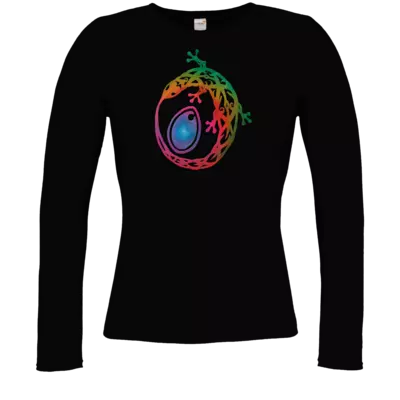 Motiv: Longsleeve Damen FAIR WEAR - Götter - Tsa - Symbol - bestimme auf Wunsch Details wie Produkt, Grösse, Farbe und Position selbst ! Motiv: Longsleeve Damen FAIR WEAR - Götter - Tsa - Symbol