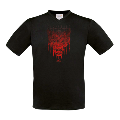 Motiv: T-Shirt V-Neck FAIR WEAR - Götter - Kor - Symbol - bestimme auf Wunsch Details wie Produkt, Grösse, Farbe und Position selbst ! Motiv: T-Shirt V-Neck FAIR WEAR - Götter - Kor - Symbol