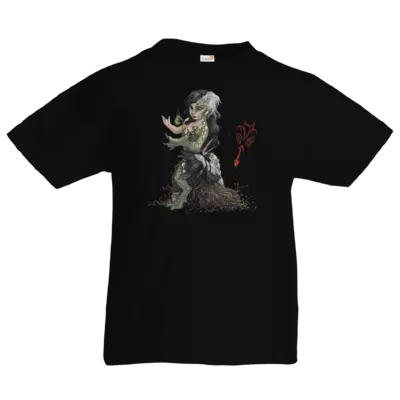 Motiv: Kids T-Shirt Premium FAIR WEAR - Dämonen Chibi - Belzhorash - bestimme auf Wunsch Details wie Produkt, Grösse, Farbe und Position selbst ! Motiv: Kids T-Shirt Premium FAIR WEAR - Dämonen Chibi - Belzhorash
