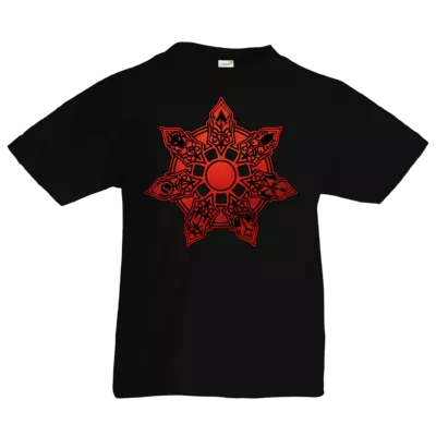 Motiv: Kids T-Shirt Premium FAIR WEAR - Götter - Borbarad - Symbol - bestimme auf Wunsch Details wie Produkt, Grösse, Farbe und Position selbst ! Motiv: Kids T-Shirt Premium FAIR WEAR - Götter - Borbarad - Symbol