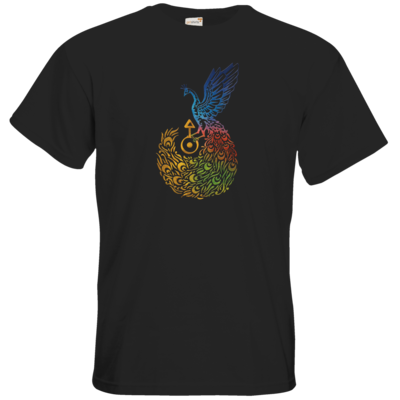 Motiv: T-Shirt Premium FAIR WEAR - Götter - Aves - Symbol - bestimme auf Wunsch Details wie Produkt, Grösse, Farbe und Position selbst ! Motiv: T-Shirt Premium FAIR WEAR - Götter - Aves - Symbol