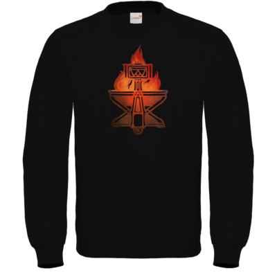 Motiv: Sweatshirt FAIR WEAR - Götter - Ingerimm - Symbol - bestimme auf Wunsch Details wie Produkt, Grösse, Farbe und Position selbst ! Motiv: Sweatshirt FAIR WEAR - Götter - Ingerimm - Symbol