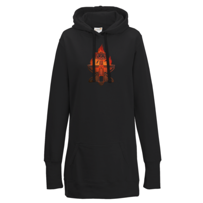 Motiv: Lady Longline Hoodie - Götter - Ingerimm - Symbol - bestimme auf Wunsch Details wie Produkt, Grösse, Farbe und Position selbst ! Motiv: Lady Longline Hoodie - Götter - Ingerimm - Symbol