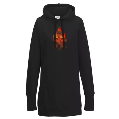 Motiv: Lady Longline Hoodie - Götter - Ingerimm - Symbol - bestimme auf Wunsch Details wie Produkt, Grösse, Farbe und Position selbst ! Motiv: Lady Longline Hoodie - Götter - Ingerimm - Symbol