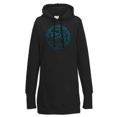 Motiv: Lady Longline Hoodie - Götter - Swafnir - Symbol - bestimme auf Wunsch Details wie Produkt, Grösse, Farbe und Position selbst ! Motiv: Lady Longline Hoodie - Götter - Swafnir - Symbol