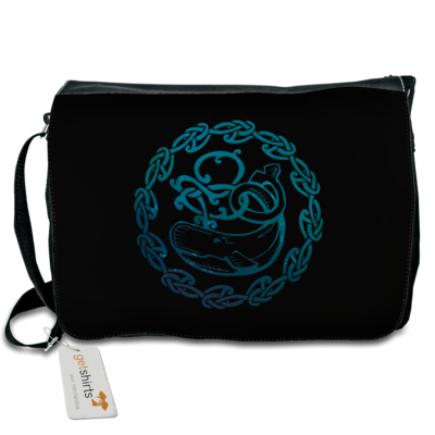 Motiv: Schultertasche - Götter - Swafnir - Symbol - bestimme auf Wunsch Details wie Produkt, Grösse, Farbe und Position selbst ! Motiv: Schultertasche - Götter - Swafnir - Symbol