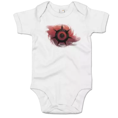 Motiv: Baby Body Organic - Götter und Dämonen - Dämonenkrone - bestimme auf Wunsch Details wie Produkt, Grösse, Farbe und Position selbst ! Motiv: Baby Body Organic - Götter und Dämonen - Dämonenkrone