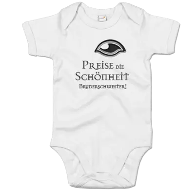 Motiv: Baby Body Organic - Sprüche - Götter - Preise die Schönheit - bestimme auf Wunsch Details wie Produkt, Grösse, Farbe und Position selbst ! Motiv: Baby Body Organic - Sprüche - Götter - Preise die Schönheit