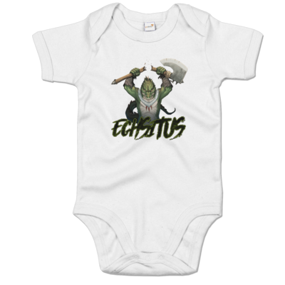 Motiv: Baby Body Organic - Let's Plays - Echsitus - bestimme auf Wunsch Details wie Produkt, Grösse, Farbe und Position selbst ! Motiv: Baby Body Organic - Let's Plays - Echsitus