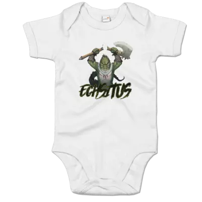 Motiv: Baby Body Organic - Let's Plays - Echsitus - bestimme auf Wunsch Details wie Produkt, Grösse, Farbe und Position selbst ! Motiv: Baby Body Organic - Let's Plays - Echsitus