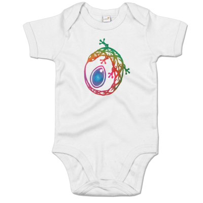 Motiv: Baby Body Organic - Götter - Tsa - Symbol - bestimme auf Wunsch Details wie Produkt, Grösse, Farbe und Position selbst ! Motiv: Baby Body Organic - Götter - Tsa - Symbol