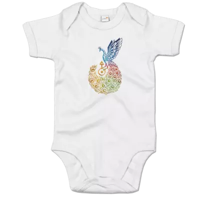 Motiv: Baby Body Organic - Götter - Aves - Symbol - bestimme auf Wunsch Details wie Produkt, Grösse, Farbe und Position selbst ! Motiv: Baby Body Organic - Götter - Aves - Symbol