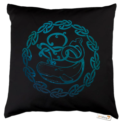 Motiv: Kissen Baumwolle - Götter - Swafnir - Symbol - bestimme auf Wunsch Details wie Produkt, Grösse, Farbe und Position selbst ! Motiv: Kissen Baumwolle - Götter - Swafnir - Symbol