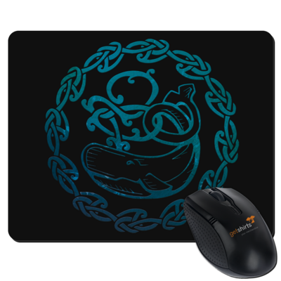Motiv: Mousepad Textil - Götter - Swafnir - Symbol - bestimme auf Wunsch Details wie Produkt, Grösse, Farbe und Position selbst ! Motiv: Mousepad Textil - Götter - Swafnir - Symbol