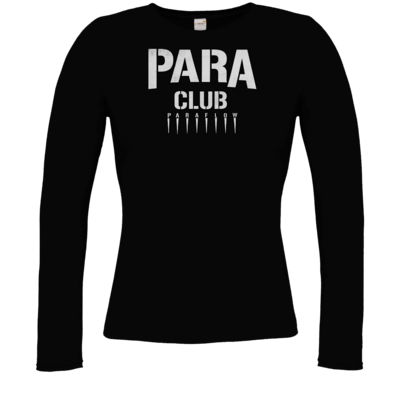 Motiv: Longsleeve Damen FAIR WEAR - Paraclub - bestimme auf Wunsch Details wie Produkt, Grösse, Farbe und Position selbst ! Motiv: Longsleeve Damen FAIR WEAR - Paraclub